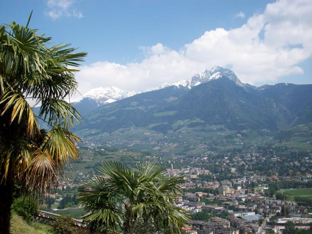 panorama su Merano